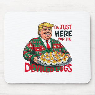 Mousepad Só estou aqui para os ovos devorados.