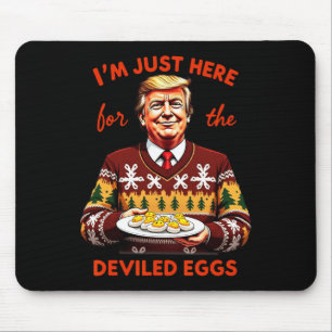 Mousepad Só estou aqui para os ovos devotos Engraçados.