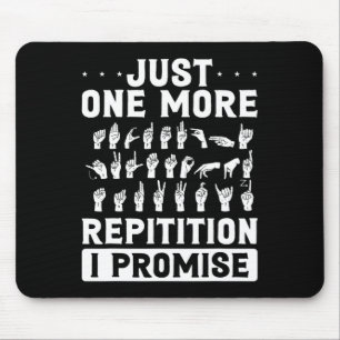 Mousepad Só Mais Uma Reputação Que Prometo Design Para Surd