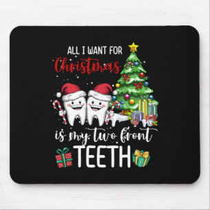 Mousepad Só Quero O Natal É O Meu Filho De Dois Dentes.