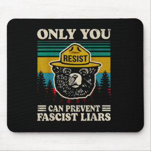 Mousepad Só Você Resiste Pode Impedir Mentiras Fascistas