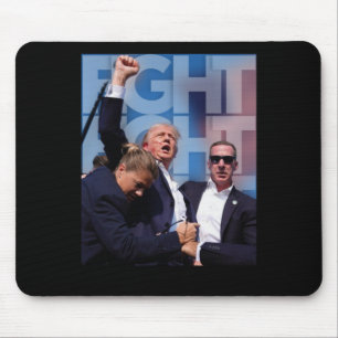 Mousepad Sobre A Luta Contra O Trump Pela América Trump Inv