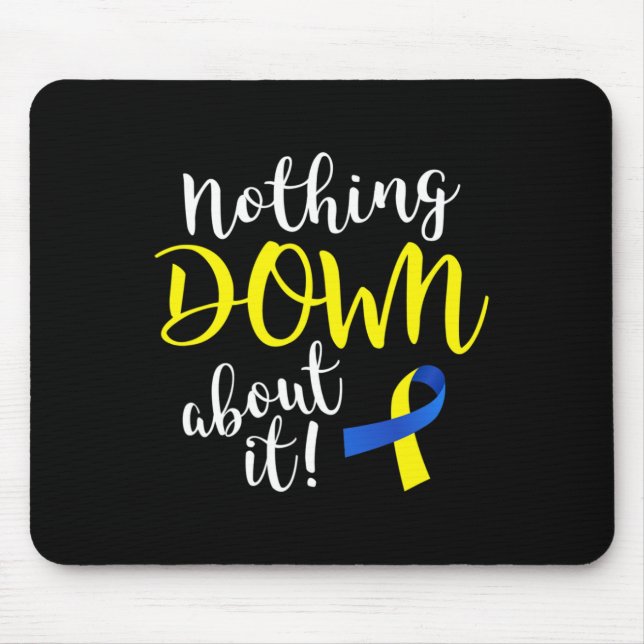 Mousepad Sobre Ele Abaixo A Sindromia Sensibilização (Frente)