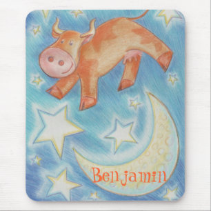 Mousepad Sobre o mouse 'Name' da lua