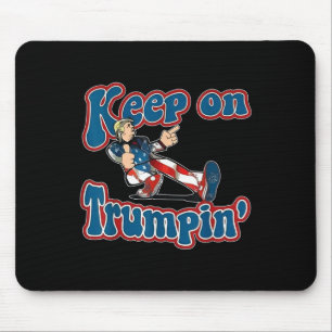 Mousepad Sobre Trumpin Trump Para O Presidente 2024