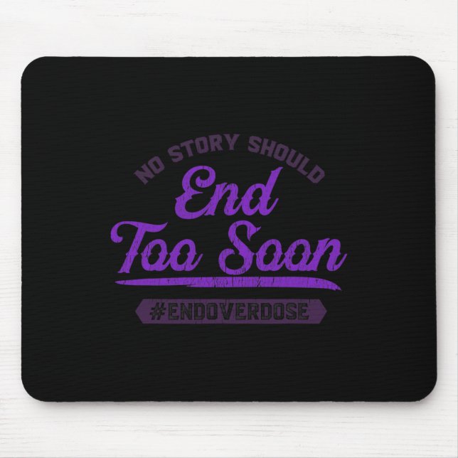 Mousepad Sobredosagem Final Não Deve Terminar Demasiado Ced (Frente)
