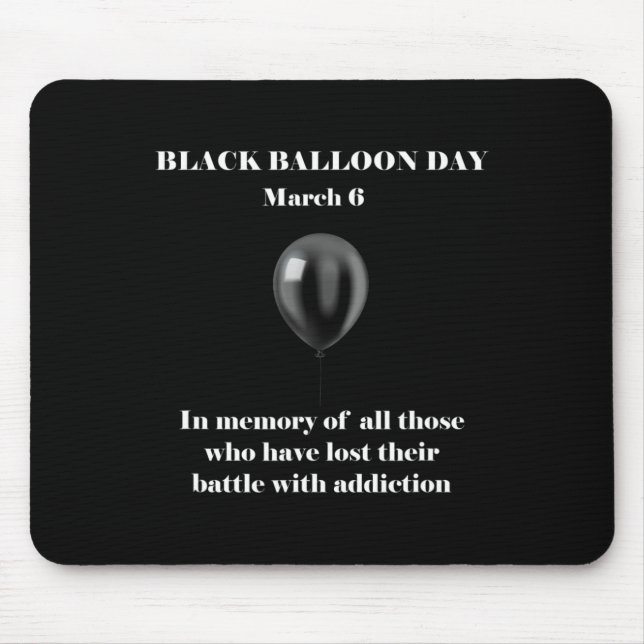 Mousepad Sobredosagem no Dia Negro Lloon Adição (Frente)