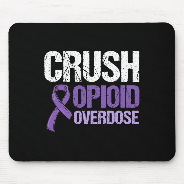 Mousepad Sobredosagem Opióide Sobrevivência do Guerreiro 11 (Frente)