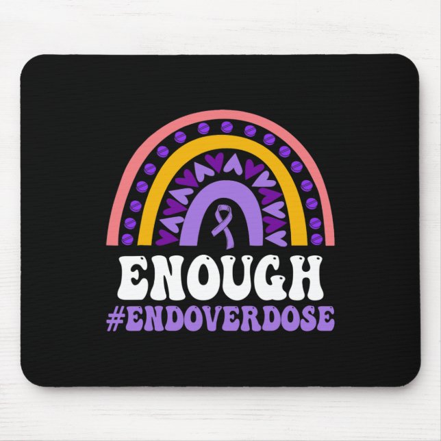 Mousepad Sobredosagem Suficiente de Opióides Prus Fita Sobr (Frente)