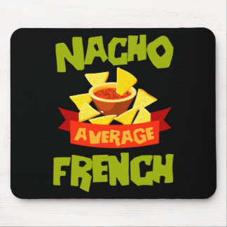 Mousepad Sobrenome de aniversário engraçado francês médio n