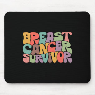 Mousepad Sobrevivência do Câncer da Mama Suporte ao Guerrei