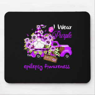 Mousepad Sobrevivência do Gnomo Flor Sensibilidade à Epilep