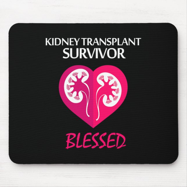 Mousepad Sobrevivência do transplante de doença (Frente)