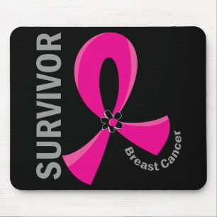 Mousepad Sobrevivente 12 do cancro da mama