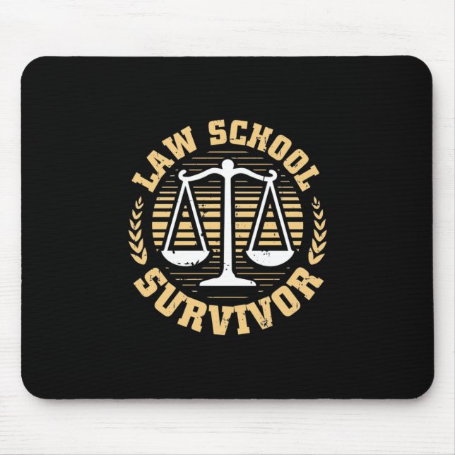 Mousepad Sobrevivente da Faculdade de Direito (Frente)