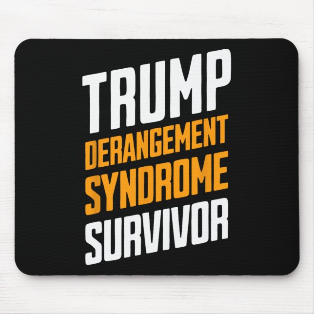Mousepad Sobrevivente da Síndrome da Derrota de Trump 3  (Frente)