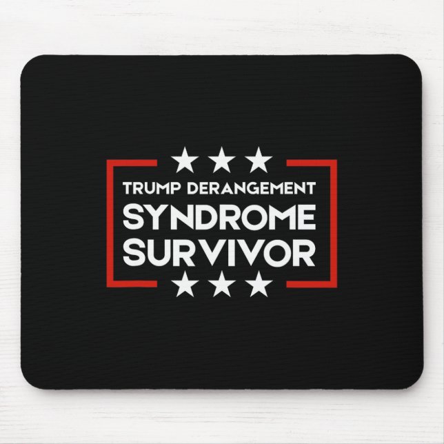 Mousepad Sobrevivente da Síndrome de Derangement Trump (Frente)