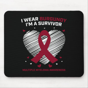 Mousepad Sobrevivente de Câncer de Sangue Produtos de Consc