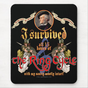Mousepad Sobrevivente do ciclo do anel