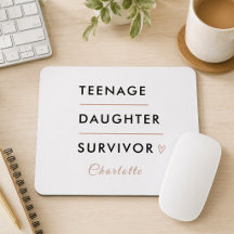 Sobrevivente Filha Adolescente Personalizada