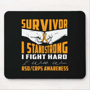 MOUSEPAD SOBREVIVENTE I MANTÉM FORTE CONSCIÊNCIA RSD CRPS