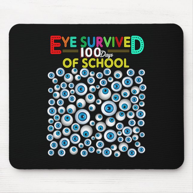 Mousepad Sobreviveram 100 Dias De Professores Estudantes (Frente)