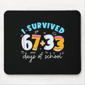 Mousepad Sobrevivi 67 33 Dias de Escola Para Crianças Profe