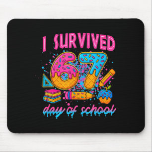 Mousepad Sobrevivi 67 Dias De Escola Piada Engraçada Sorvet