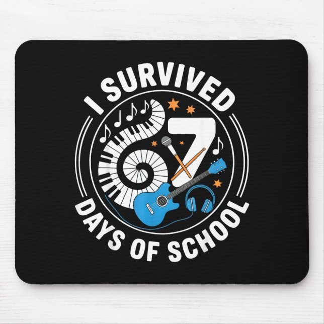Mousepad Sobrevivi 67 Dias De Escola - Professores Alunos M (Frente)