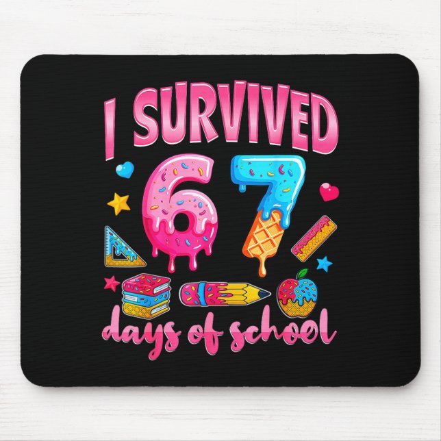 Mousepad Sobrevivi 67 Dias De Professores Alunos Da Escola (Frente)