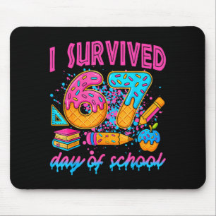 Mousepad Sobrevivi 67 Dias De Sorvete De Escola Gotejamento