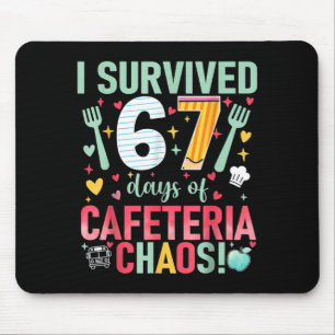 Mousepad Sobrevivi a 67 Dias de Caos na Cafeteria Senhora d