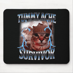Mousepad Sobrevivi à Dor de Barriga de Hoje Sobrevivente Ga