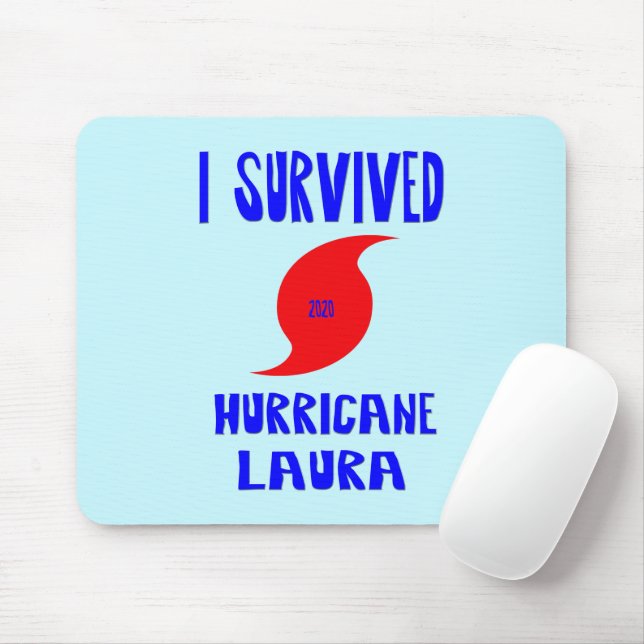 Mousepad Sobrevivi ao furacão Laura (Com mouse)