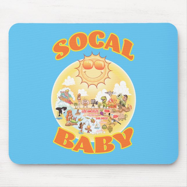 Mousepad SoCal Baby (Frente)