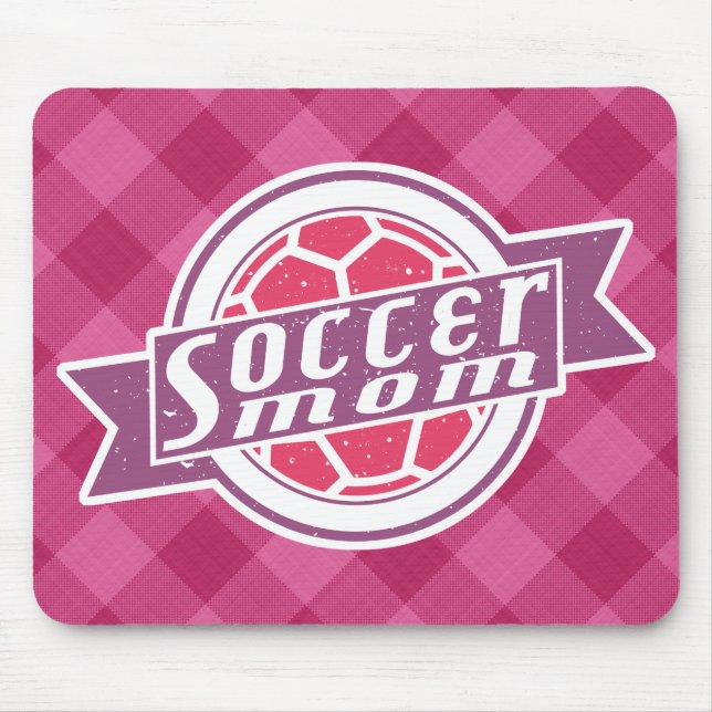 Mousepad Soccer Mãe Mousemat (Frente)