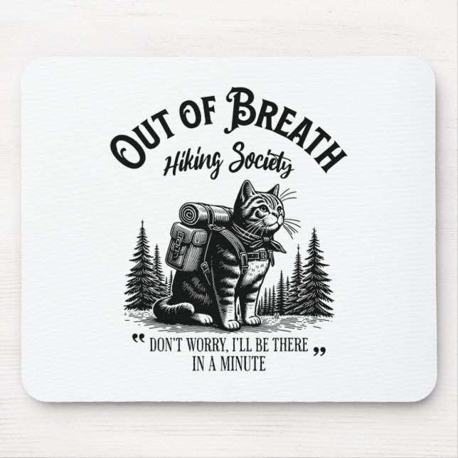 Mousepad Sociedade de Caminhada Sem Fôlego (Frente)