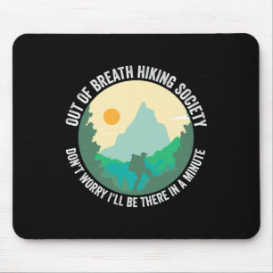 Mousepad Sociedade de caminhada sem fôlego, sociedade engra