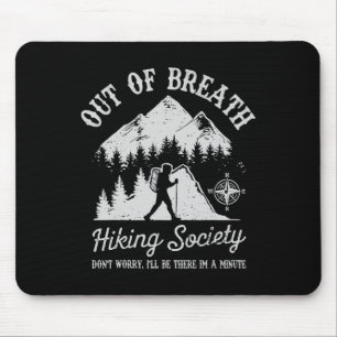 Mousepad Sociedade De Caminho De Fora Do Ar Retro Nature Lo