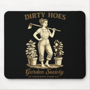 Mousepad Sociedade engraçada de jardim de putas sujas vinta