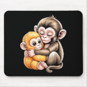 Mousepad Soco de macaco bebê