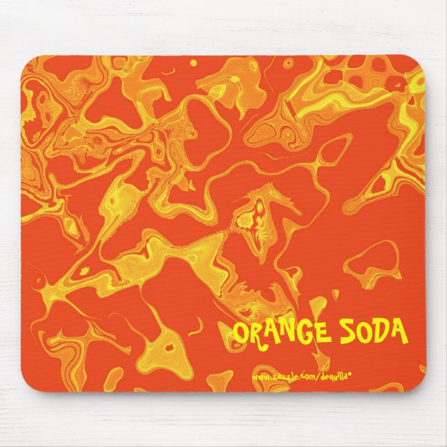 MOUSEPAD SODA ALARANJADA (Frente)