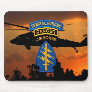Mousepad SOF SFG SOC das boinas verdes SF do grupo das