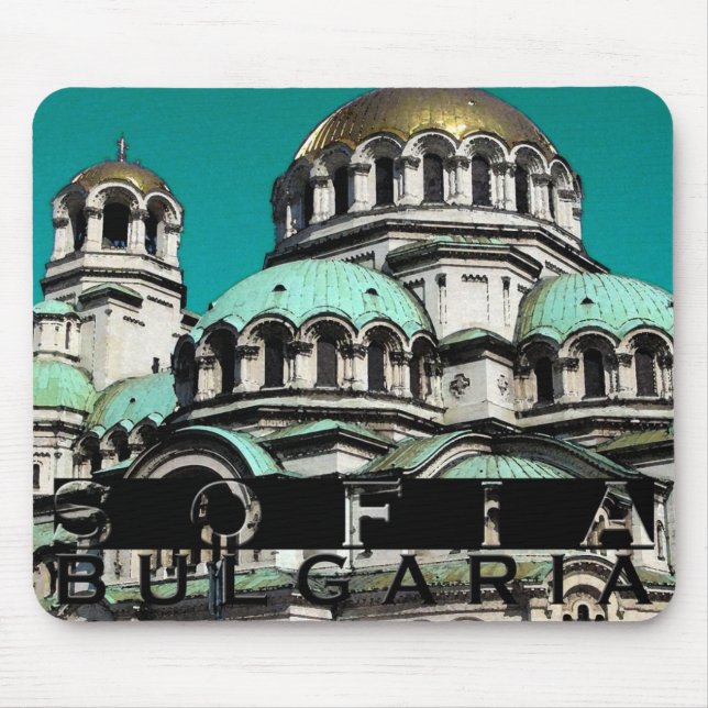 Mousepad Sofia Bulgária Souvenir (Frente)