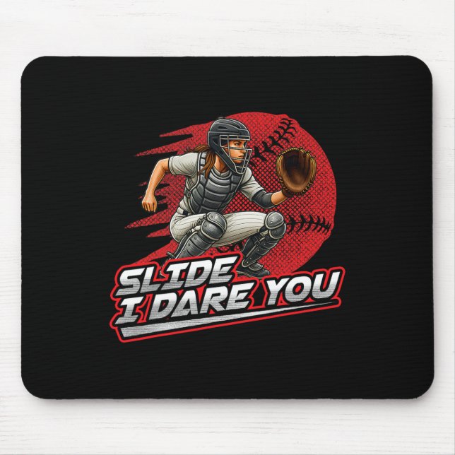Mousepad Softll Catcher Slide Eu Desafio Você Design de Gar (Frente)