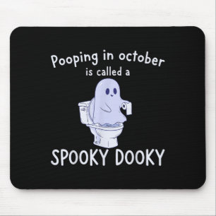 Mousepad Soky Dookie Funny Onny Em Outubro Ghost Halloween