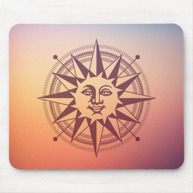Mousepad Sol e Estrela (Frente)