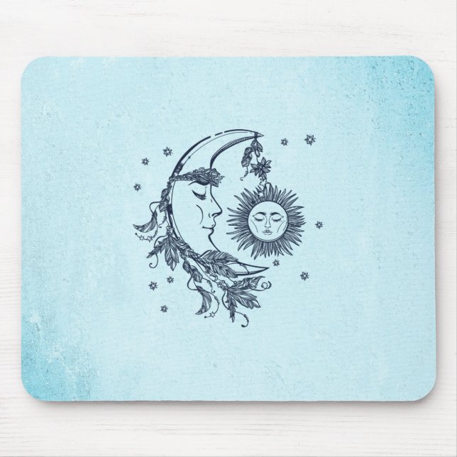 Mousepad Sol e Lua (Frente)