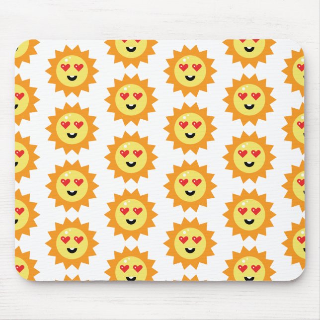 Mousepad Sol sorridente (Frente)