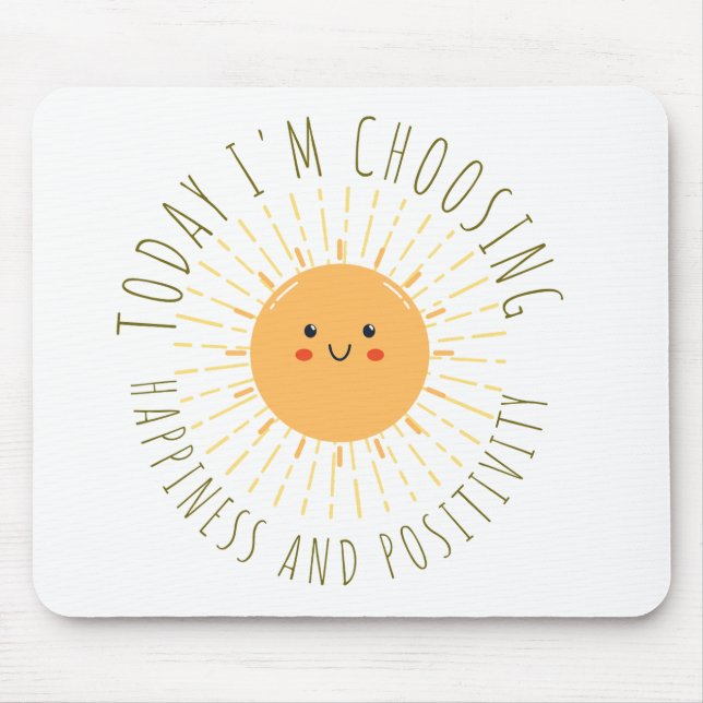Mousepad Sol Sorridente Fofo (Frente)